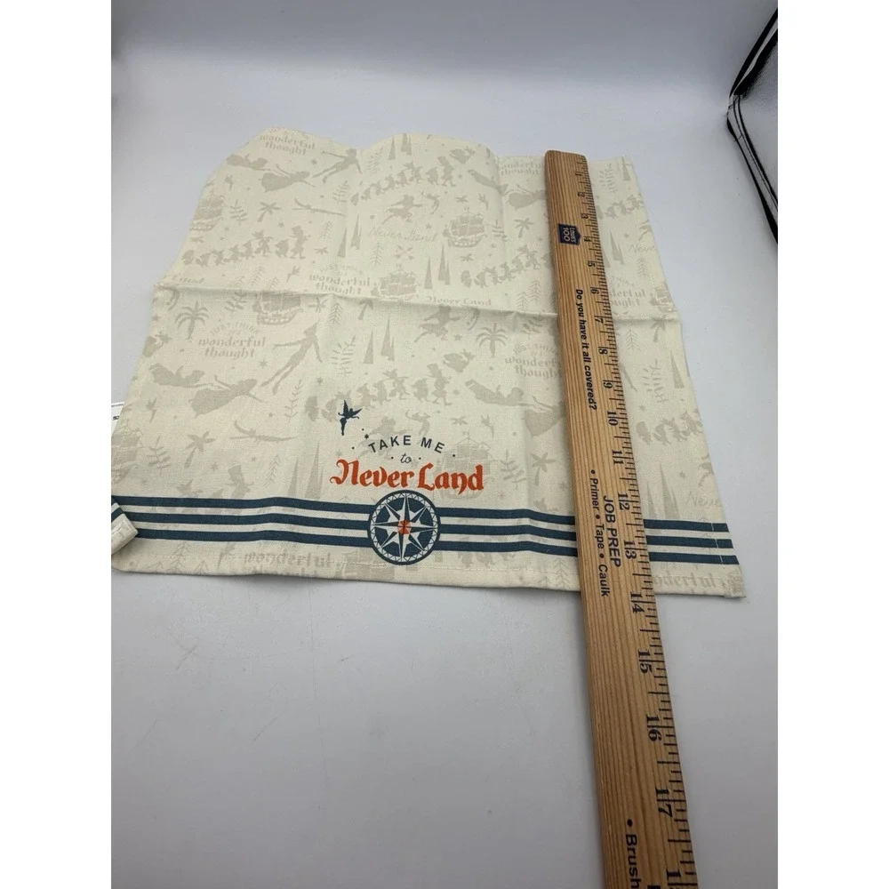 Disney Parks Peter Pan Neverland Cloth Dinner Napkins Set 4 NWT Table Linens